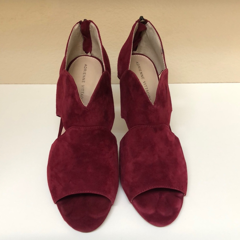 Adrienne Vittadini Ruby Suede Pumps